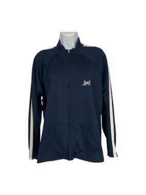 Izod Womens Movement Full-Zip Navy Jacket Size XL